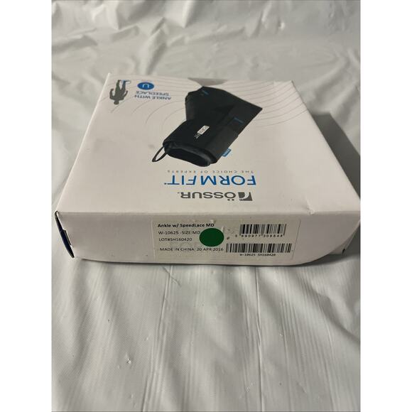 Ossur FormFit Speedlace Ankle Brace w/ Figure 8 Straps Size MD Universal Open - Picture 5 of 5